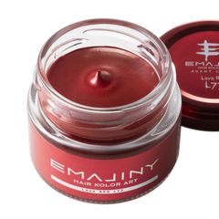 EMAJINY Lava 【シャンプーでサッと洗い流せる１日赤髪】 【無香料】 【日本製】 36g Red 赤 カラーワックス ヘア L73 レッド ラヴァ エマジニー