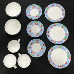 キャスキッドソン　水玉模様 食器合計２２点セット　未使用含む キャスキッドソン 水玉模様 食器合計22点セット 未使用含む