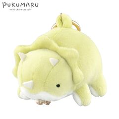 ミニチャームポーチ（ぷくまる） トリケラトプス GPO0372-C
