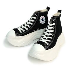 【新品】23.0～25.0cm コンバース CONVERSE スニーカー ハイカット 厚底 軽量 メンズ レディース オールスター シティハイク ハイ ブラック ALL STAR CITYHIKE HI