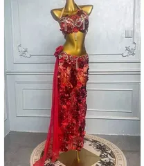 2025年最新】スパンコール 赤 ダンス衣装の人気アイテム - メルカリ