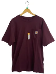 Carhartt (カーハート) Loose Fit Heavyweight S/S POCKET T-SHIRT ルーズ フィット ヘビーウェイト ポケットTシャツ K87-M 半袖 カットソー コットン100％ M ポートエンジ メンズ/004