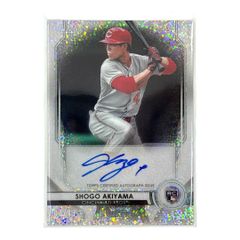 TOPPS MLBカード BOWMAN STERLING SHOGO AKIYAMA CINCINNATI REDS 04/99 #BSRA-SA 送料無料 中古 IT1