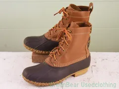Y100 USA製 L.L.Bean ビーンブーツ 茶 レディース 25cmくらいのサムネイル