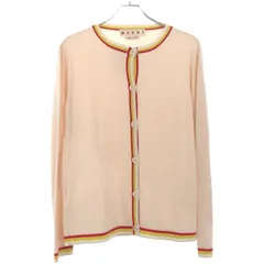 MARNI マルニ 21SS ウールハイゲージニットカーディガン CDMD0211Q0 ピンク 42のサムネイル