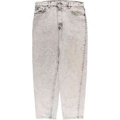 古着 90年代 リーバイス Levi's 550-0555 ケミカルウォッシュ テーパードデニムパンツ USA製 メンズw34相当 ヴィンテージ/evb010831