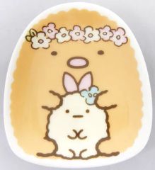 [중고]접시·찻잔(캐릭터) 돈까스 & 새우 후라이의 꼬리 미니 플레이트 [이치반 쿠지 스미코구라시 네코 쿄다이에 맞았습니다] F상