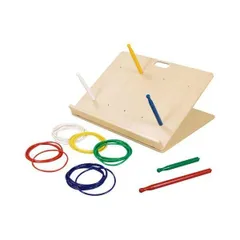 ①新品未使用品　DLM　木製　ギザギザペグ　M14576　手指先運動　リハビリ ②新品未使用品 DLM 木製 ギザギザペグ M14576 手指先運動