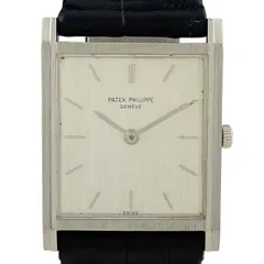 パテックフィリップ PATEK PHILIPPE ゴンドーロ 3519 腕時計 WG レザー 手巻き シルバー メンズ 【中古】のサムネイル