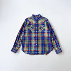 90s ラルフローレン  ウエスタンシャツ　チェック　Polo Ralph Lauren Western shirt T1837 A4