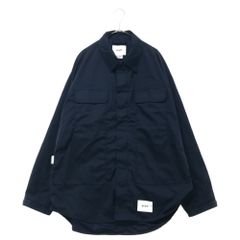 WTAPS 23SSオーバーシャツジャケット VERT/JACKETネイビー WTAPS 23SSオーバーシャツジャケット VERT/JACKETネイビー
