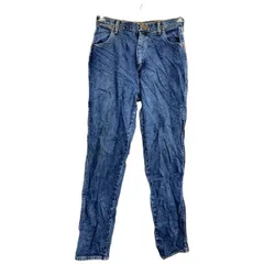 Wrangler カウボーイ ロングパンツ W30 ラングラー レディース インディゴ コットン USA製 古着卸 アメリカ仕入 2501-167