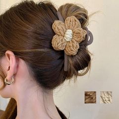 ヘアクリップレディース 花バンスクリップxz0523