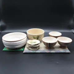 骨董品　志野焼　抹茶茶碗　茶道具　河合清作 Yahoo!オークション - 志野焼 河合清 作 茶碗 美濃 骨董品 陶器