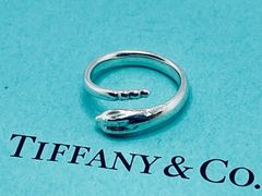 Tiffany オールド　ティファニー　スネーク　蛇　925 リング　13号 f432オールド ティファニー スネーク 蛇 925 リング 約13.5号 - メルカリ
