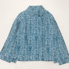 Mic　ミック　センソユニコ　マツオインターナショナル　ジャガードジャケット　フレア