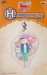 【中古】キーホルダー・マスコット(キャラクター) トド松 アクリルチャーム 「一番くじ おそ松さん～週松デートは僕達と～」 H賞