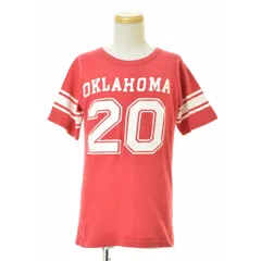 【CHAMPION】70s バータグ OKLAHOMA フットボール半袖Tシャツ