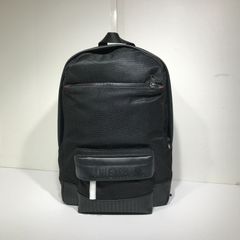 【中古/美品】ARMANI EXCHANGE アルマーニ エクスチェンジ LOGO LETTERING BACKPACK ロゴレタリング バックパック ブラック 【城東79-0707-1】