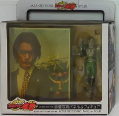 バンプレスト 俳優写真パネル&フィギュア 仮面ライダー龍騎 ゾルダ&北岡秀一