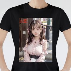 ヲタクに恋は難しい Tシャツ オタ恋 オタクカップルTシャツ④ XLサイズ - メルカリ