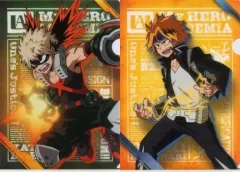 【中古】クリアファイル 爆豪勝己＆上鳴電気 A4クリアファイルセット feat. One’s Justice(2枚セット) 「一番くじ 僕のヒーローアカデミア FIGHTING HEROES feat. One’s Justice」 OJコラボ賞2