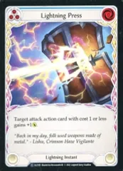 【中古】Flesh and Blood ELE185[R]：Lightning Press (3)