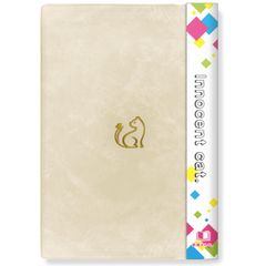 新品 ブックカバー 文庫本 サイズ [厚さ調整可] 日本製 HB04 ネコさんボーっとね。