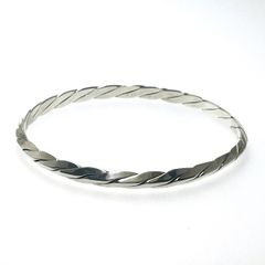 【最終値下げ】ティファニー ナイフエッジ バングル ブレスレット ヴィンテージ 値下げ！Tiffany&Co. ティファニー ナイフエッジ ツイスト