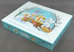 【中古】小物入れ・マルチケース・缶ケース 集合 缶ケース(アソーテッド・クッキー) 「ダッフィー＆フレンズのホワイト・ウィンタータイム・ワンダーズ」 東京ディズニーシー限定