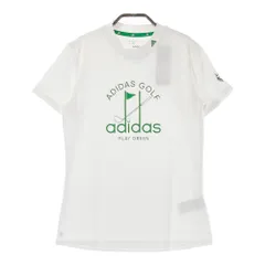 サイズ：M ADIDAS GOLF アディダスゴルフ  モックネック 半袖Tシャツ  ホワイト系 [240101445151] ゴルフウェア レディース ストスト