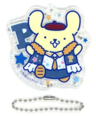 【中古】キーホルダー ポムポムプリン デニムショータイムミニアクリルキーホルダー 「サンリオキャラクターズ」