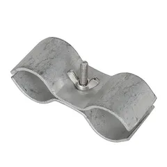 ダルトン フェンス アクセサリー フェンス接続部品 手締め式クランプ 32×32 Model D19-0041 ガルバナイズドパーツ DULTONのサムネイル