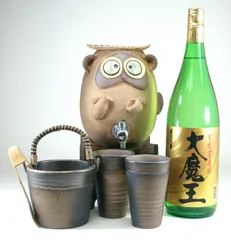 【新品未使用】備前金彩 焼酎サーバー 陶芸作家 安藤嘉規作 陶器の器 備前金彩 陶芸作家 安藤嘉規作 - メルカリ