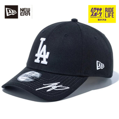 【ムラスポ公式】NEW ERA ニューエラ 9FORTY Shohei Ohtani コレクション ロサンゼルス ドジャース サイン ブラック 14384007 メンズ レディース