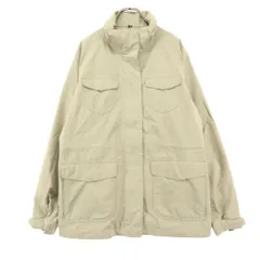 asics アシックス 長袖 GORE-TEX マウンテンパーカー M ベージュ JANERIVER ゴアテックス レディース 古着