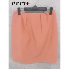 ◇ LAPIS LUCE BEAMS ラピスルーチェ ビームス サイドジップ ミニ タイト スカート サイズ38 オレンジ レディース 【中古】 【1002802122392】のサムネイル