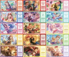 シール・ステッカー　全15種セット 「BanG Dream! ガールズバンドパーティ! トレーディングチケット風ステッカーvol.5」 BanG Dream! It’s MyGO!!!!!×アトレ秋葉原 POP UP STOREグッズ BanG Dream! トレーディングチケット風ステッカー MyGO!!!!!【PACK】