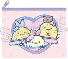 【中古】バッグ しっぽず(ピンク/ハート) ミニビニールポーチ 「すみっコぐらし」