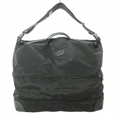 ロンシャン LONGCHAMP ボストンバッグ 旅行鞄 トラベルバッグ ナイロンキャンバス ブラック 黒 0705のサムネイル