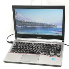 赤字覚悟 初心者向け Wi-Fi有 富士通 中古ノートパソコン FMV E736/M Celeron 8GB DVDマルチ 無線LAN Bluetooth Windows11 Office 即使用可