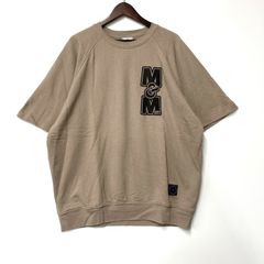 M&M 半袖スウェット M&M 新作販売告知 / レイヤードも楽しめる半袖スウェット&ロゴ