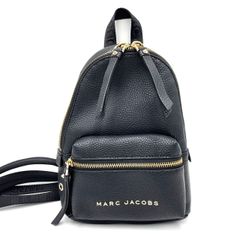【K734】MARC JACOBS（マークジェイコブス）/リュック/H302L01FA21 001/ブラック