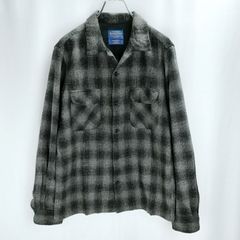 PENDLETON ペンドルトン ボードシャツ オンブレチェック ブラック サイズM
