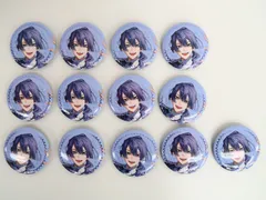 13個 にじさんじ 長尾景(枠紫)VΔLZ 5th Anniversary ランダム箔押し缶バッジ