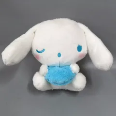 【中古】ぬいぐるみ シナモロール(A/ブルーハート) うたた寝BIGぬいぐるみ 「シナモロール」