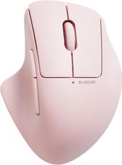 121 エレコム(ELECOM) マウス ワイヤレスマウス SHELLPHA Bluetooth 静音 抗菌 5ボタン+チルトホイール ピンク M-SH30BBSKPN