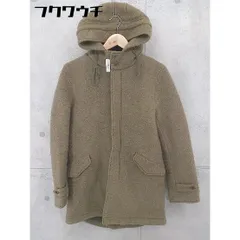 ■ A day in the life UNITED ARROWS 長袖 ジップアップ コート サイズS カーキ レディース  【中古】 【1103110002809】