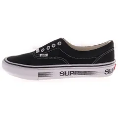SUPREME (シュプリーム) 16SS ×VANS Motion Logo Era Pro バンズ モーションロゴ エラ プロ ローカットスニーカー ブラック 28cm VN000VFBJ68