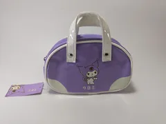 【新品未使用】ボストン型 ポーチ クロミ パープル サンリオ SR-5533930KU